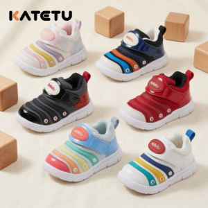 KATETU Soft & Light Caterpillar-Design Sport Sneakers X3CF008