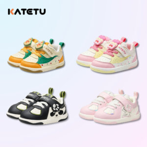 KATETU Soft PU Cute Creatures & Tasty Treats Functional Shoes X4CE033 X4AE013