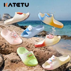 KATETU Cute Decorative Open Toe Slippers X5BP005 X5BP006